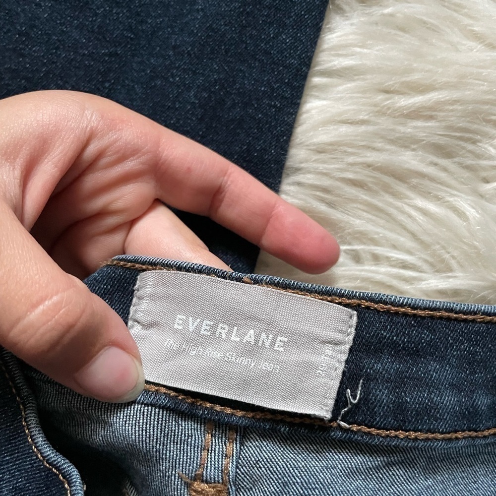 EVERLANE High Rise Skinny Jeans - Picture 3 of 5